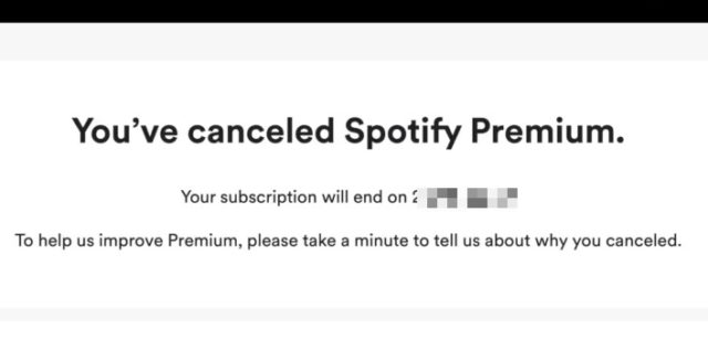 Spotify Premium Subscription