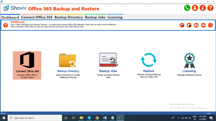 Backup Office 365 Emails