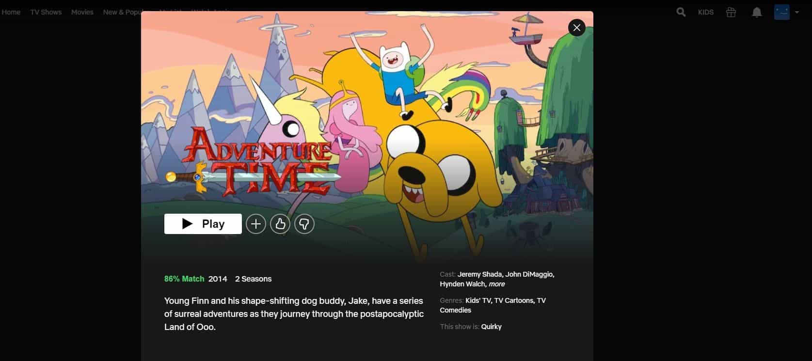 Is Adventure Time Available on Netflix