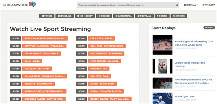 ATDHE Alternatives to Watch Free Sports Online