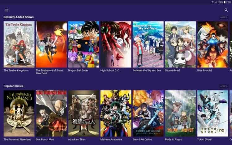 Funimation Alternatives