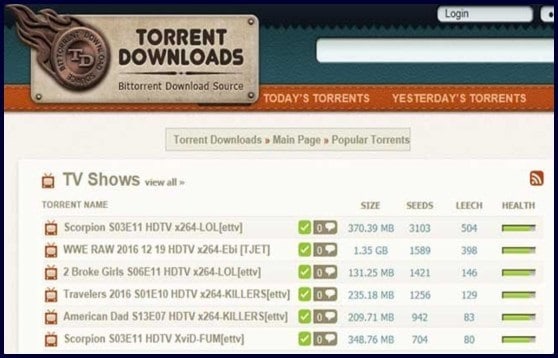 sites like Torrentdownloads.me