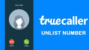 Unlist Number Truecaller