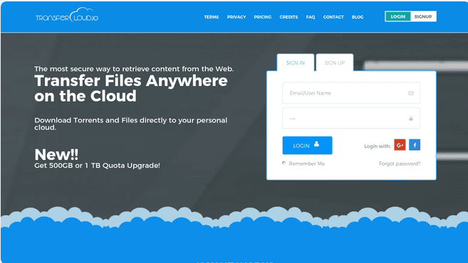 Cloud Torrent Service