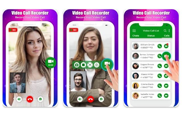 WhatsApp Video Call Recorder Apps